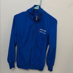 Blue Medical City Zip-Up Jacket